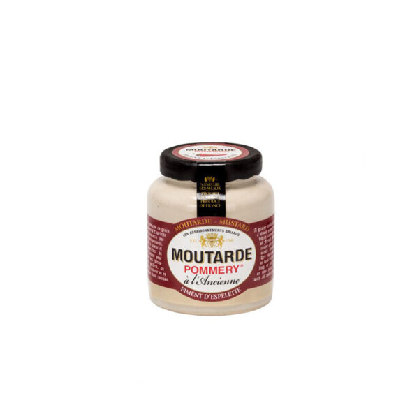 Moutarde au Piment d'Espelette Pommery® - La Ferme de Coubert