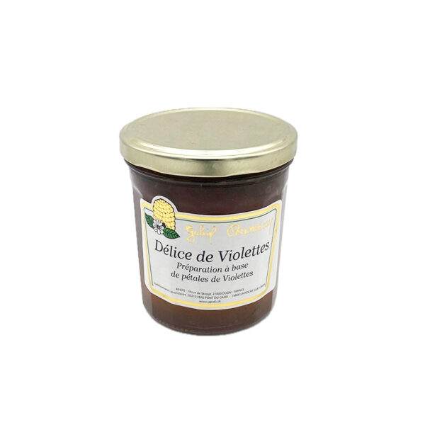 Confit de Pétales de Violettes Gabriel Perronneau - La Ferme de Coubert