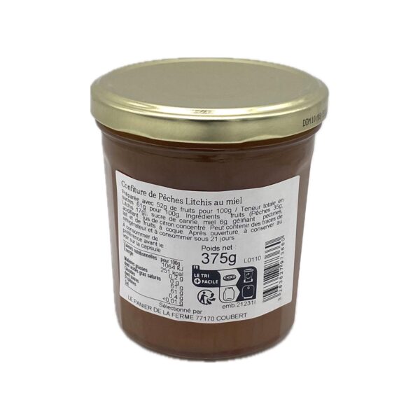 Confiture de Pêche et Litchi au Miel – Image 2