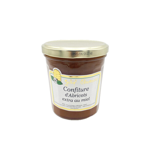 Confiture d'Abricot au Miel Gabriel Perronneau - La Ferme de Coubert