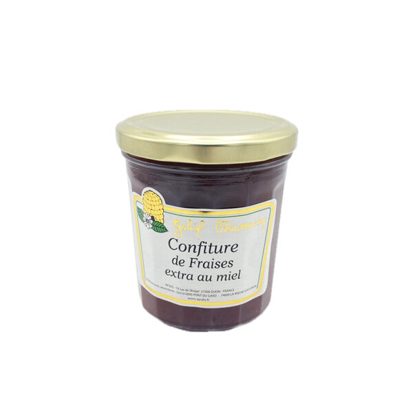 Confiture de Fraise au Miel Gabriel Perronneau - La Ferme de Coubert