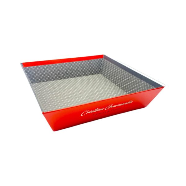 Corbeille en Carton Carrée 25X25 cm La Ferme de Coubert