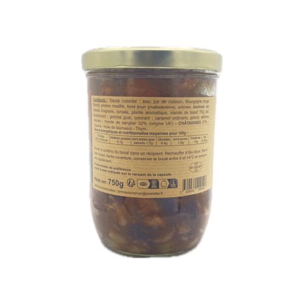 Sauté de Sanglier aux Châtaignes – Image 2