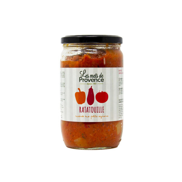Ratatouille Cuisinée aux Petits Oignons Les Mets de Provence - La Ferme de Coubert
