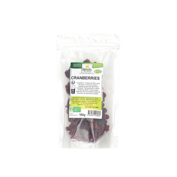 Cranberries BIO Moulin des Moines - La Ferme de Coubert