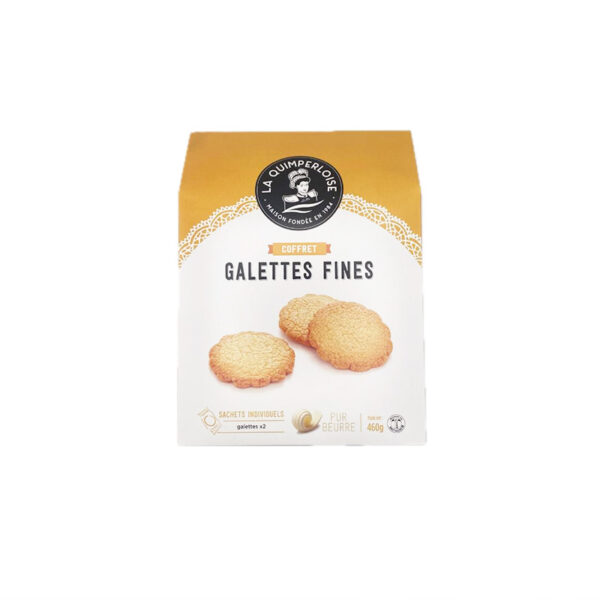 Galettes Fines en Coffret La Quimperloise - La Ferme de Coubert