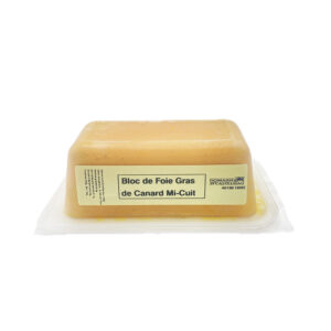Bloc de Foie Gras Mi-Cuit en Barquette Domaine Castelnau - La Ferme de Coubert