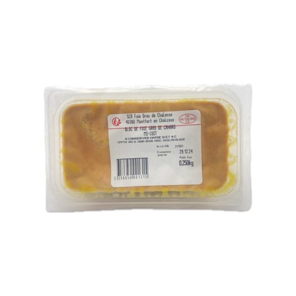 Bloc de Foie Gras Mi-Cuit en Barquette – Image 2