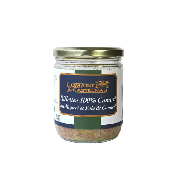 Rillettes de Magret de Canard et Foie Gras Domaine Castelnau - La Ferme de Coubert