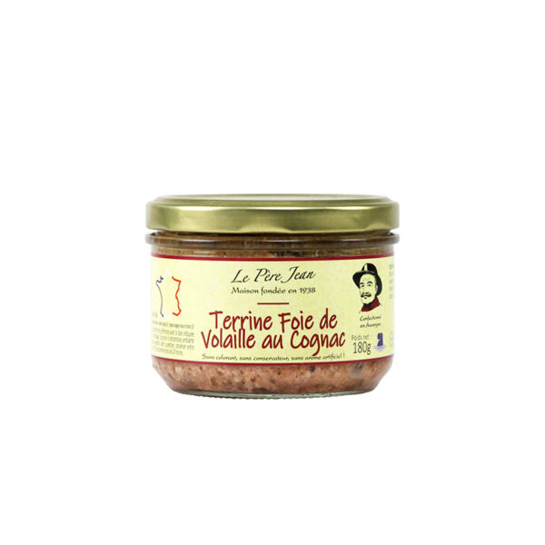 Terrine de Foie de Volaille au Cognac Le Père Jean - La Ferme de Coubert