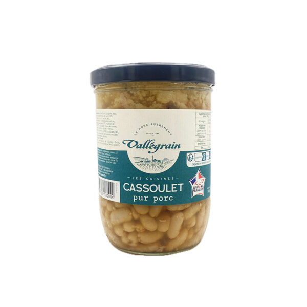 Cassoulet au Pur Porc Vallégrain - La Ferme de Coubert