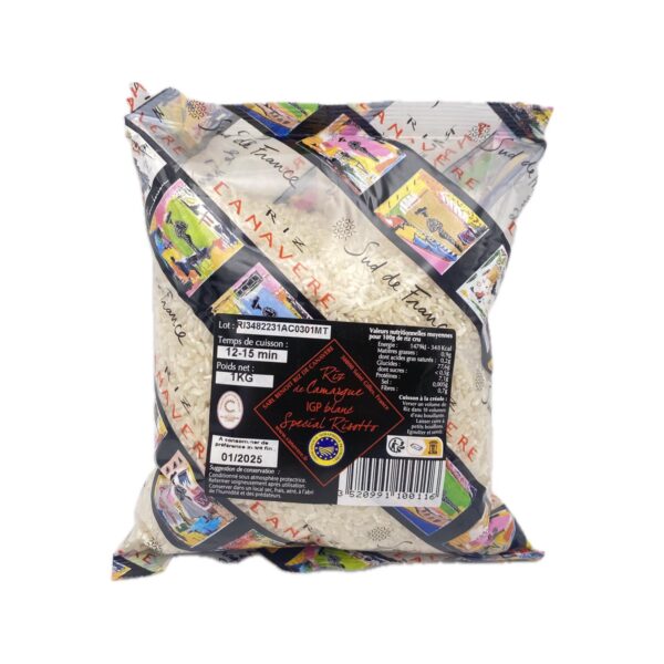 Riz Blanc pour Risotto de Camargue IGP – Image 2