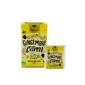 Infusion Gingembre et Citron BIO La Ferme de Coubert