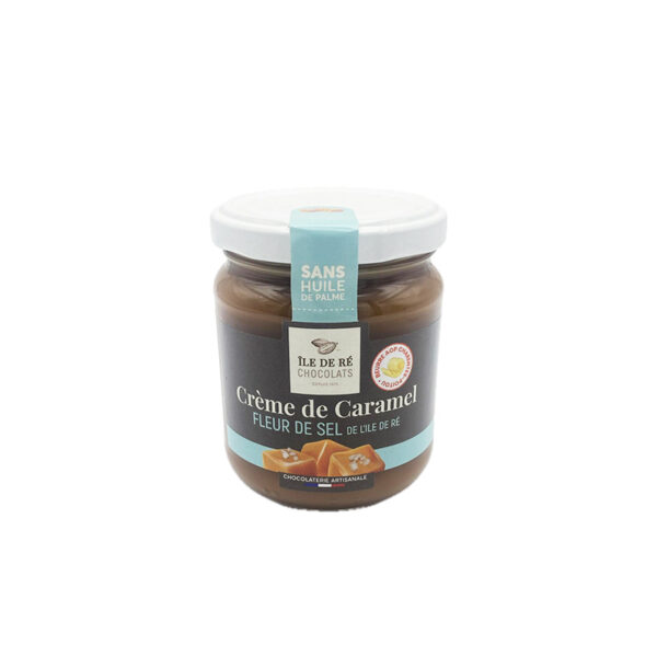Crème Caramel au Beurre Salé Ile de Ré Chocolats - La Ferme de Coubert