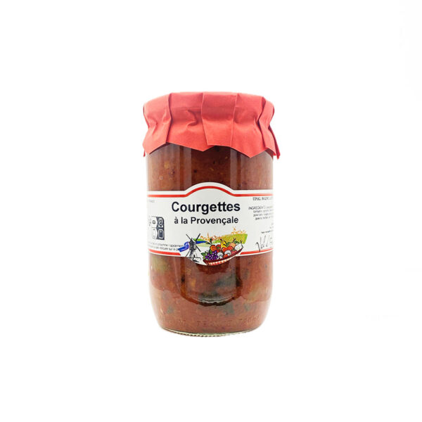 Courgettes à la Provençale Val d'Envigne - La Ferme de Coubert
