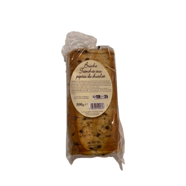 Brioche Tranchée aux Pépites de Chocolat La Ferme de Coubert