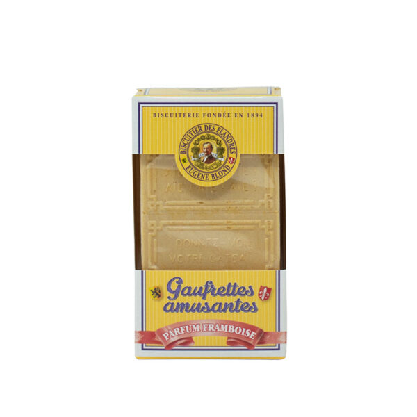 Gaufrettes Amusantes à la Framboise Biscuiterie des Flandres - La Ferme de Coubert