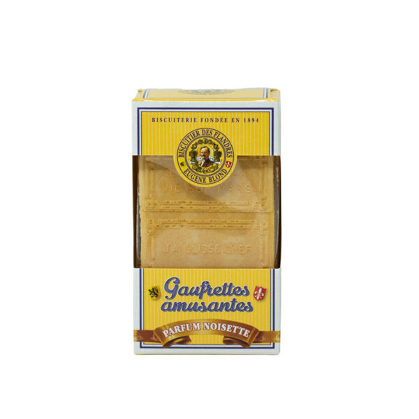 Gaufrettes Amusantes à la Noisette Biscuiterie des Flandres - La Ferme de Coubert