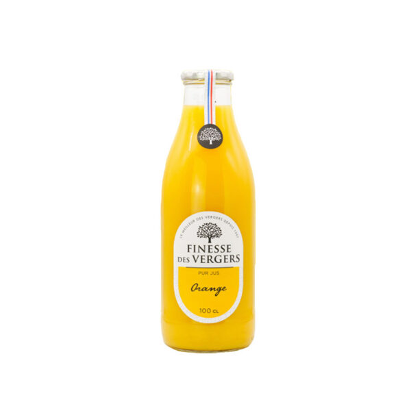 Pur Jus d'Orange Finesse des Vergers - La Ferme de Coubert