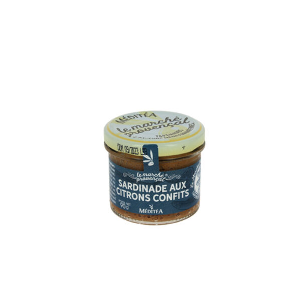 Sardinade aux Citrons Confits Le Marché Provençal - la Ferme de Coubert