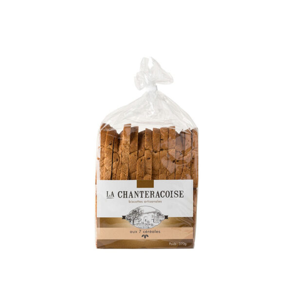 Biscottes aux 7 Céréales la Chanteracoise - la Ferme de Coubert