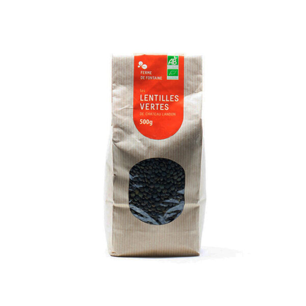Lentilles Vertes BIO Ferme de Fontaine - la Ferme de Coubert