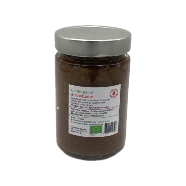 Confiture de Rhubarbe BIO – Image 2