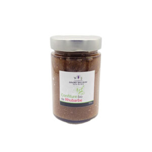 Confiture de Rhubarbe BIO Grand Balleau la Ferme de Coubert