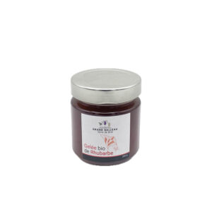 Gelée de Rhubarbe BIO Grand Balleau la Ferme de Coubert