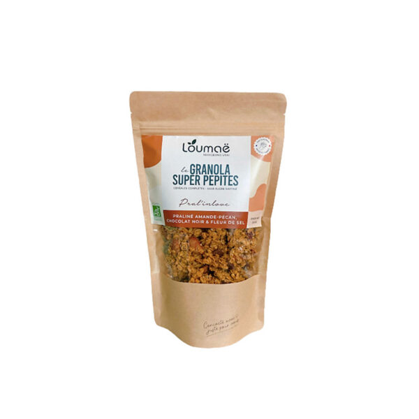 Granola Pralinlove BIO Loumaë la Ferme de Coubert