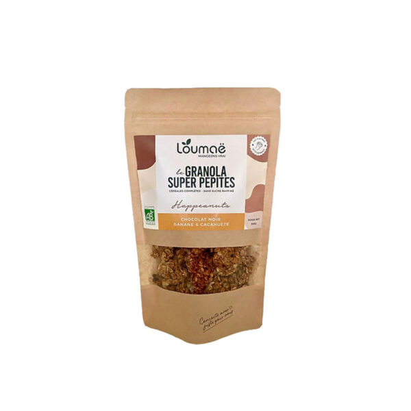 Granola Happeanuts BIO Loumaë la Ferme de Coubert