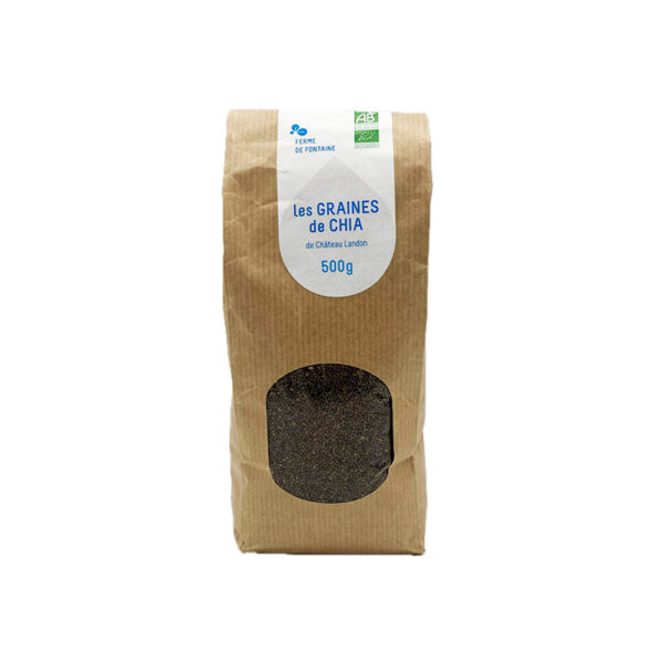 Graines de Chia BIO Ferme de Fontaine - La Ferme de Coubert