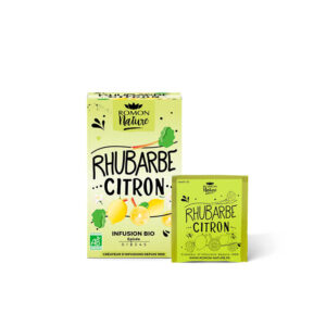 Infusion Rhubarbe Citron BIO Romon Nature - Sélection La Ferme de Coubert